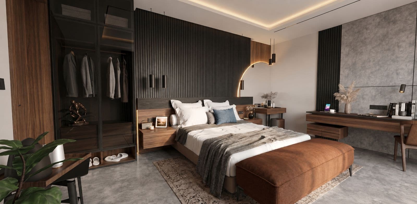 Villa 1 · 1 Bedroom · 77 m² total
