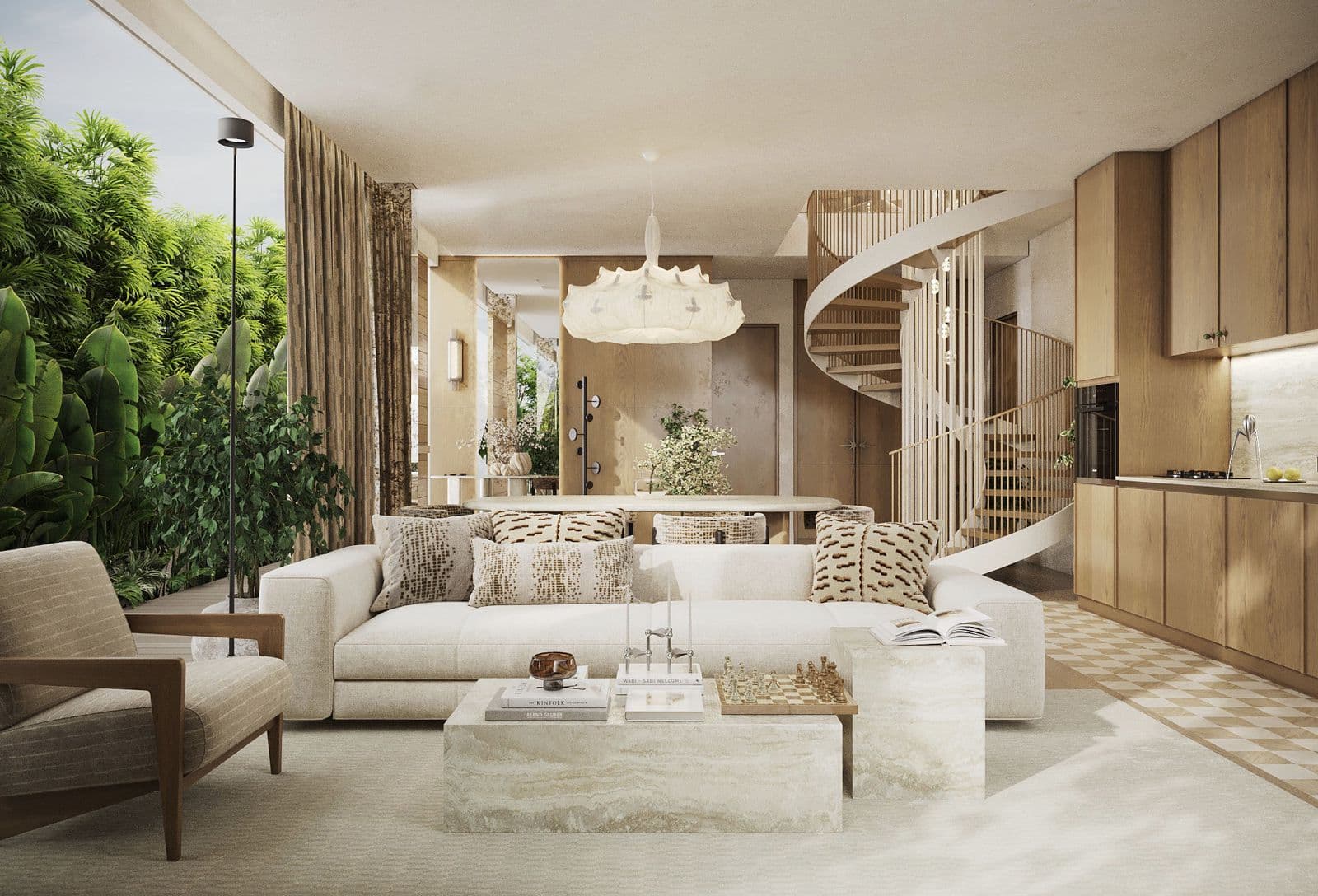 Villa renderings