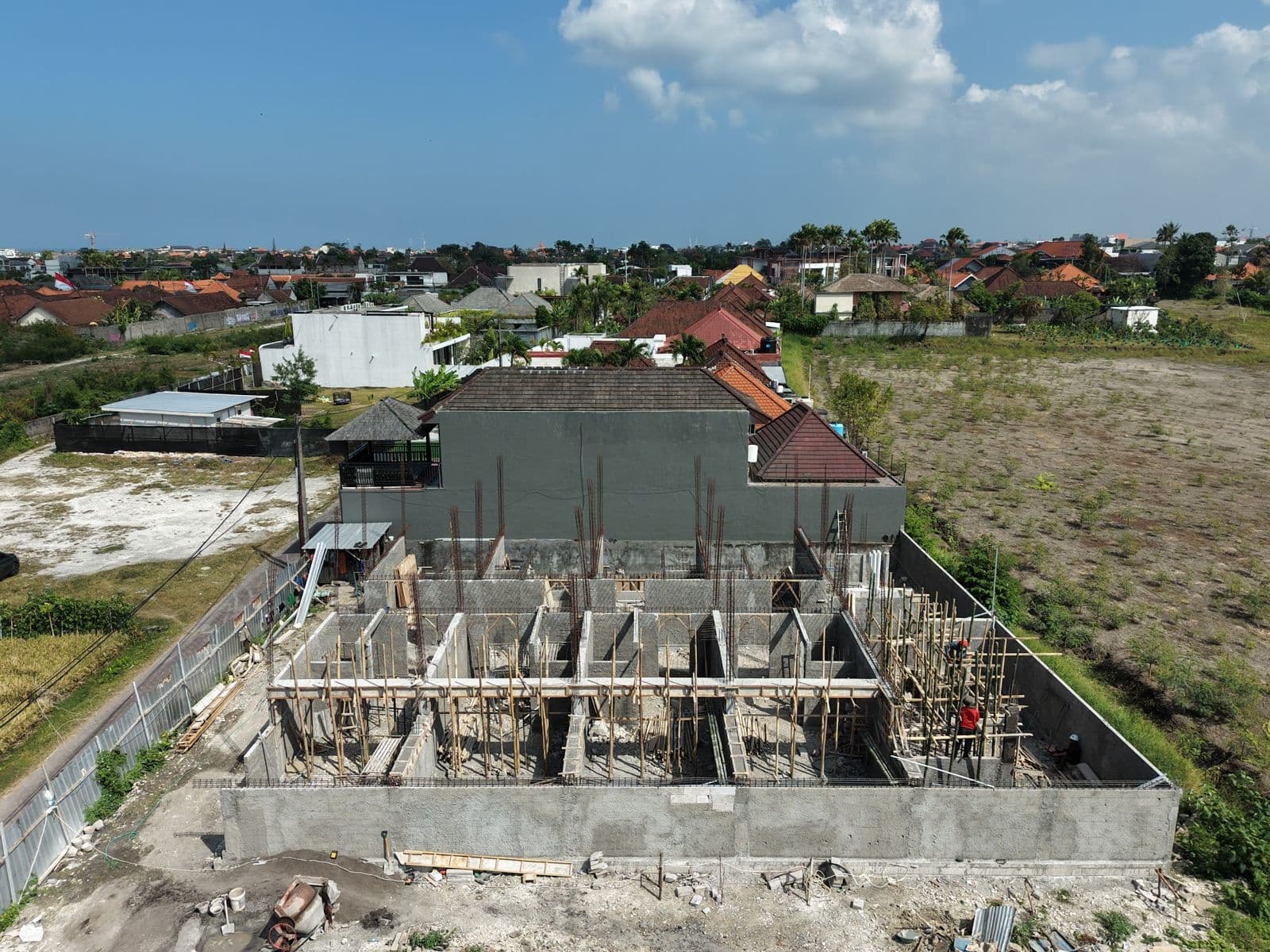 Construction progress, August 2026