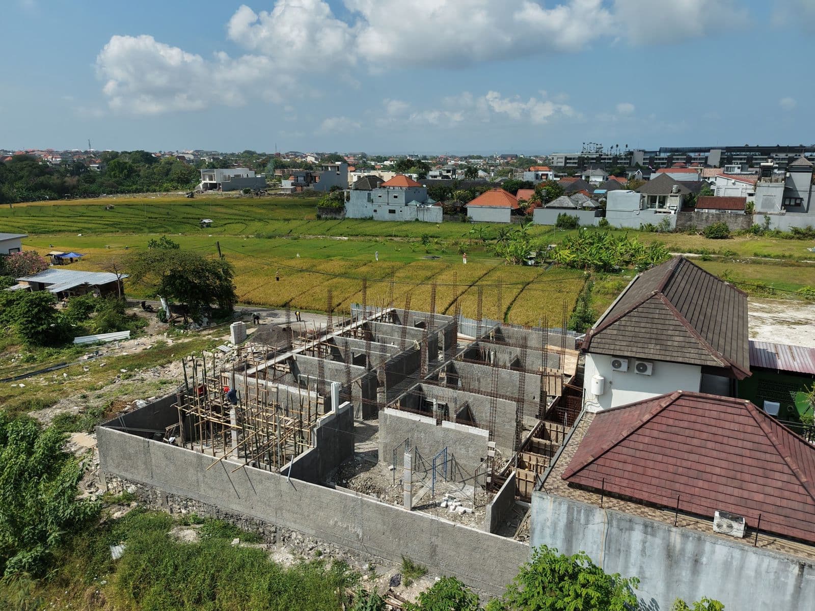 Construction progress, August 2026