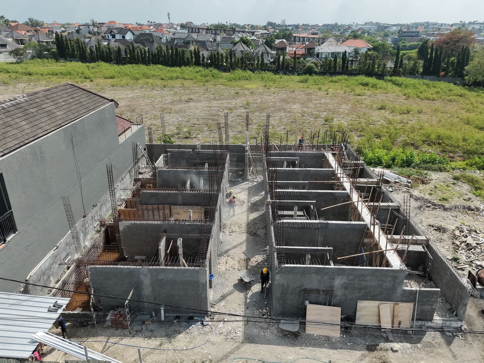 Construction progress, August 2026