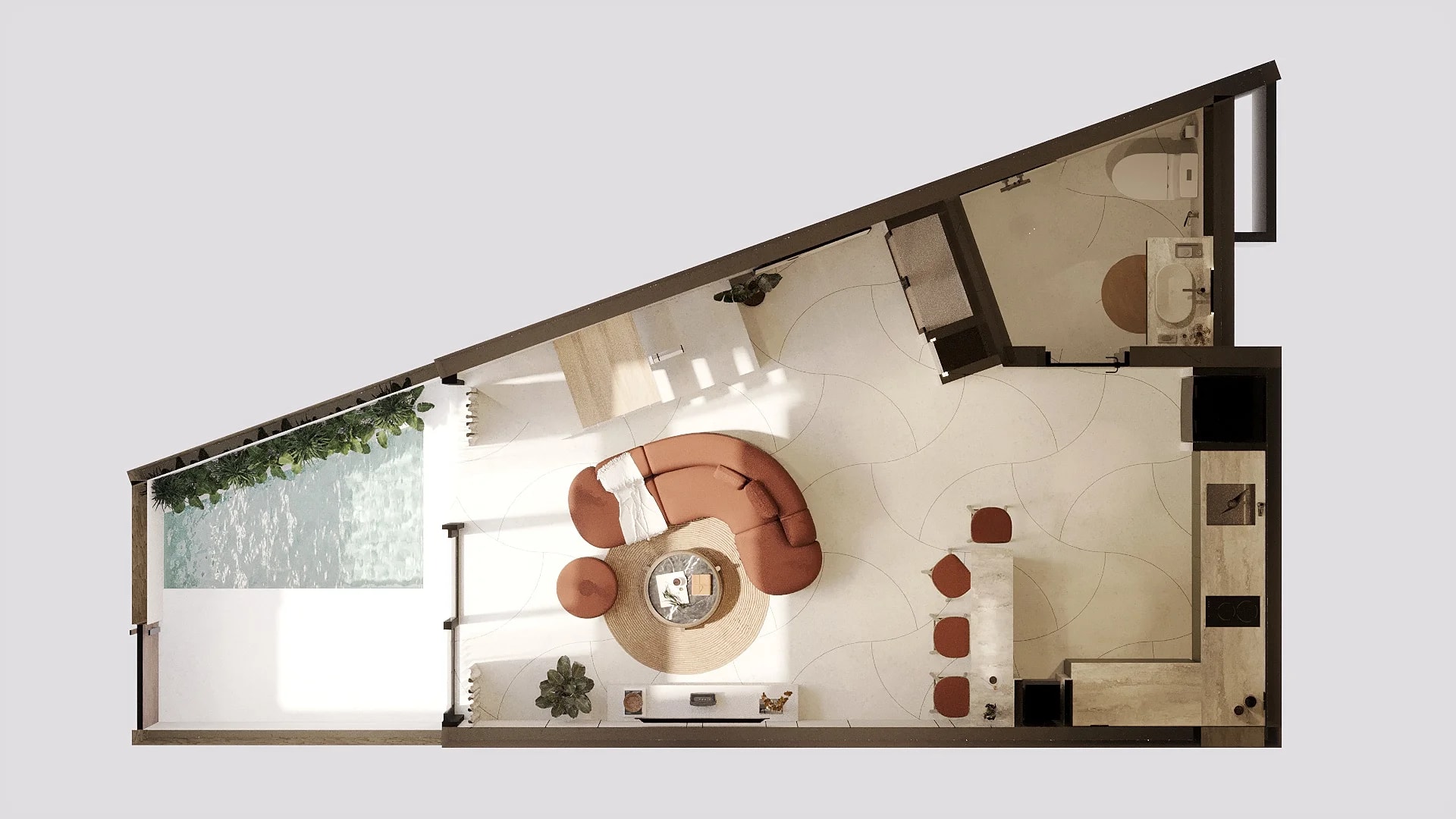 Elysium Eco City 78 m2 (type A4.1) floor 1 plan