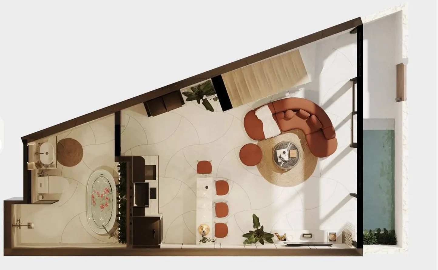 Elysium Eco city 75.5 m2   A5.1: план этажа 1