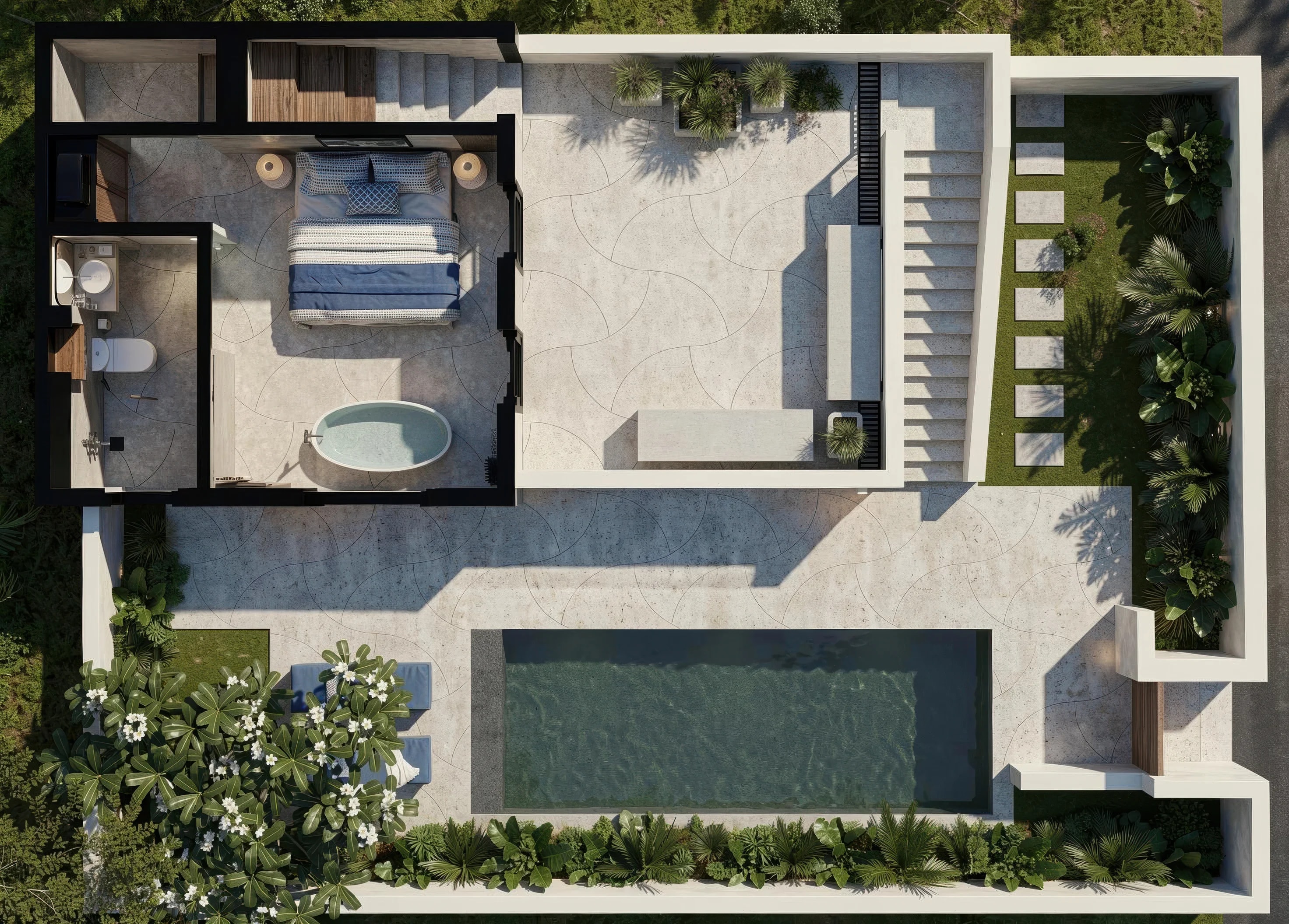EDEM II 2 BR Villa: план этажа 2