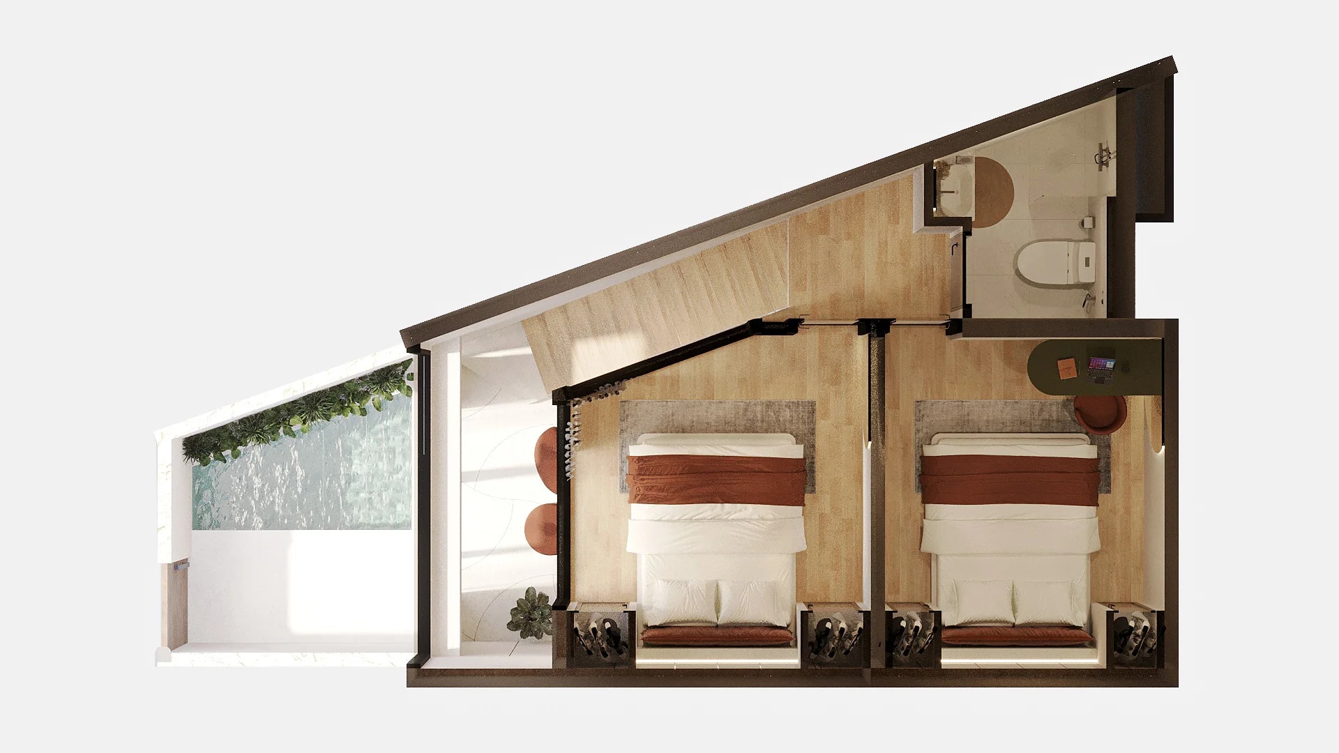 Elysium Eco City 78 m2 (type A4.1) floor 2 plan