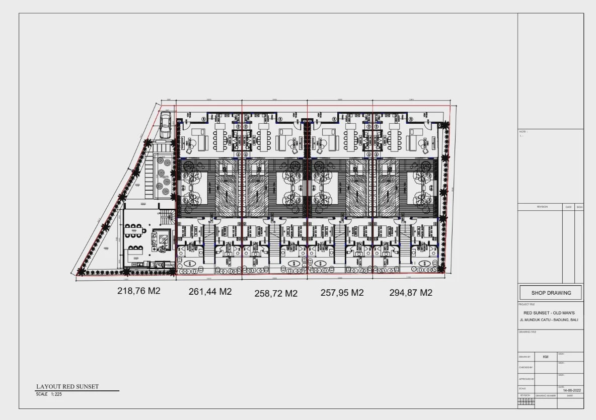 Red Sunset II real estate project in Чангу, Бали — 14