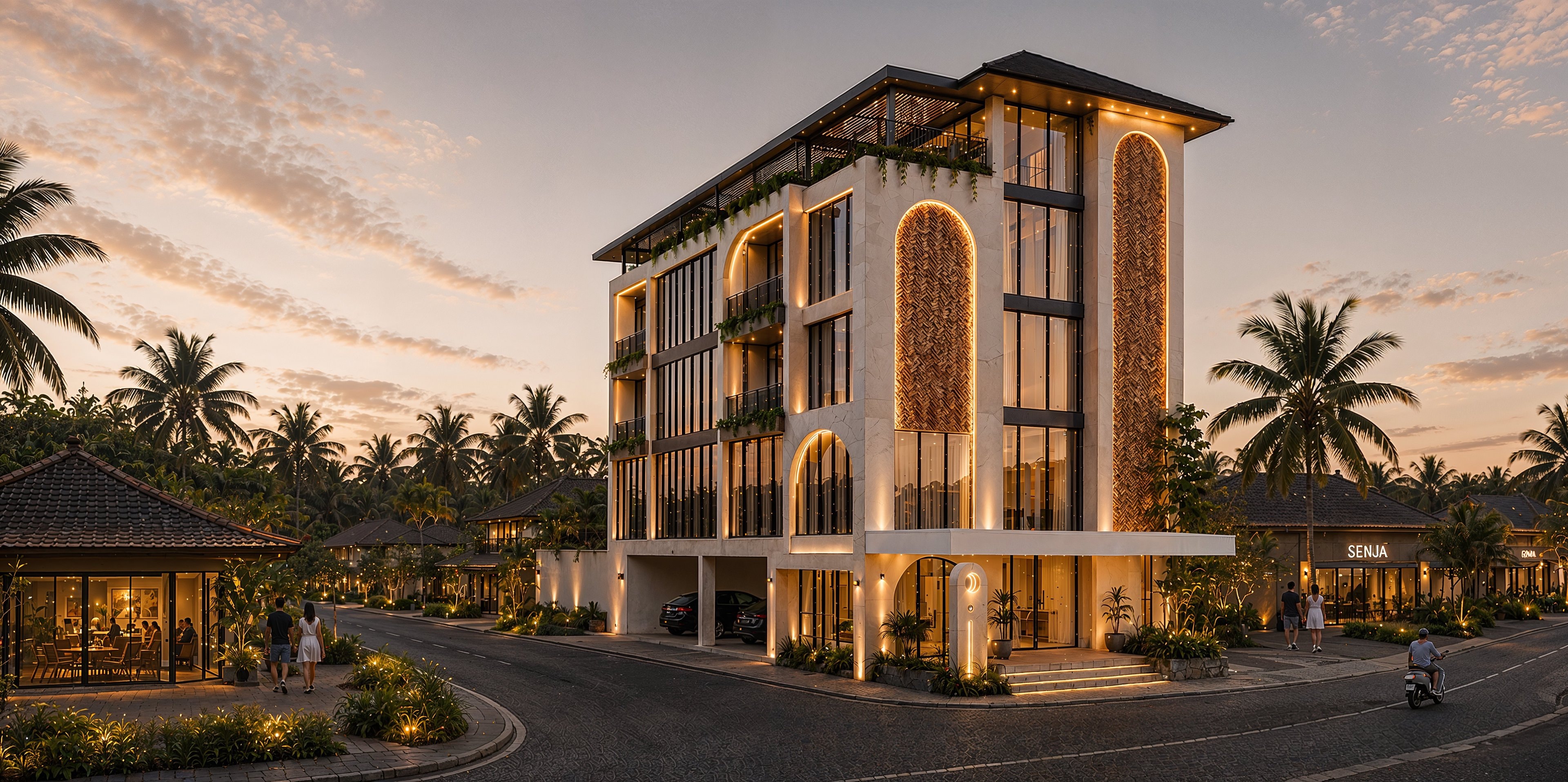 Kerobokan Residence real estate project in Batu Belig, Kerobokan, Bali — 2