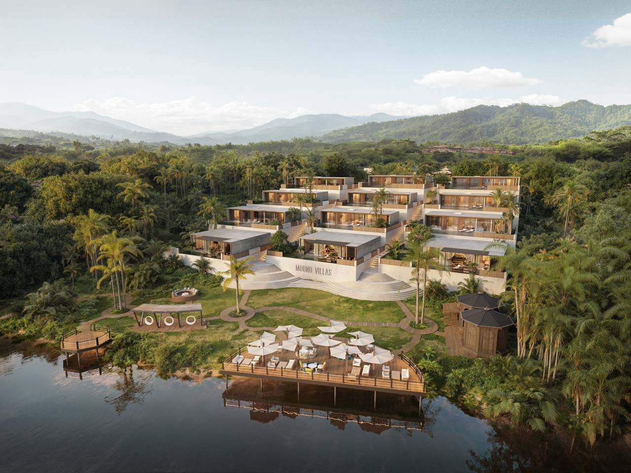 MOONO real estate project in Ayung riverside, Ubud