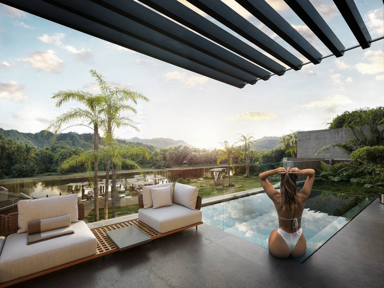 MOONO real estate project in Ayung riverside, Ubud — 3