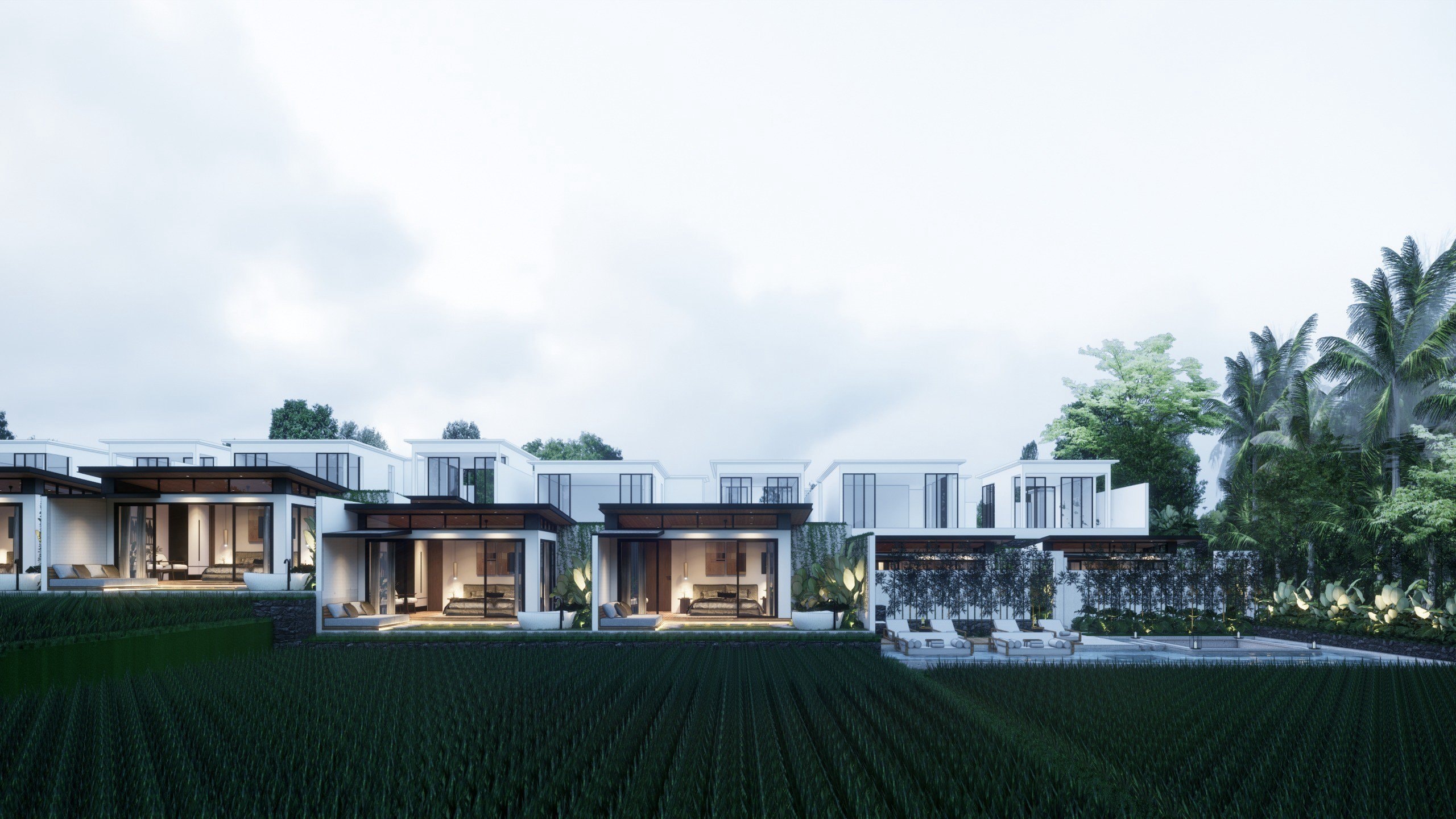 Sun Rise Harmony Villas real estate project in Tegallalang, Ubud, Bali