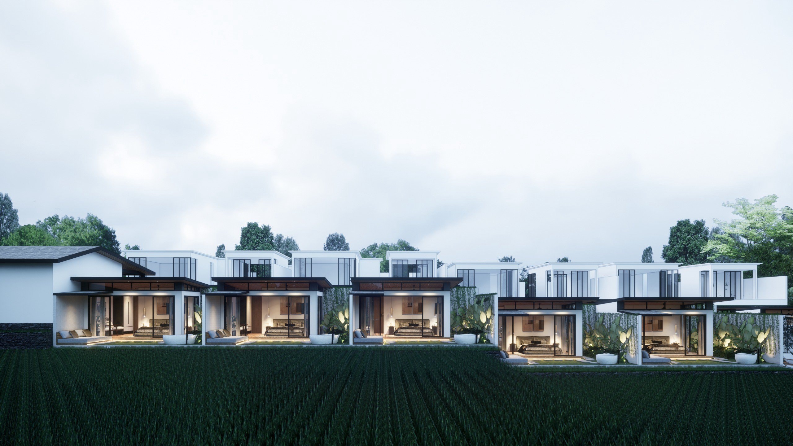 Sun Rise Harmony Villas real estate project in Tegallalang, Ubud, Bali — 2