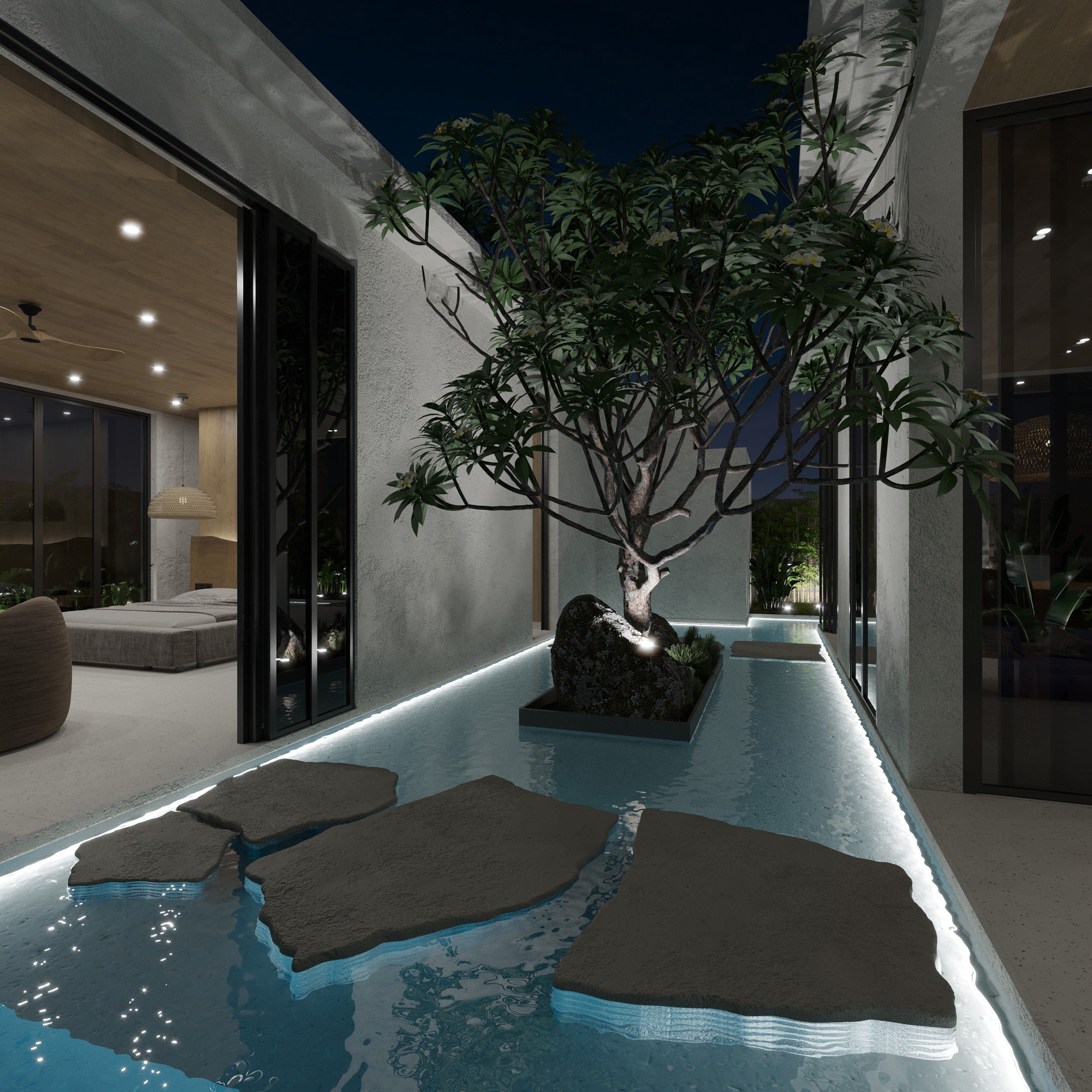 Sun Rise Harmony Villas real estate project in Tegallalang, Ubud, Bali — 7
