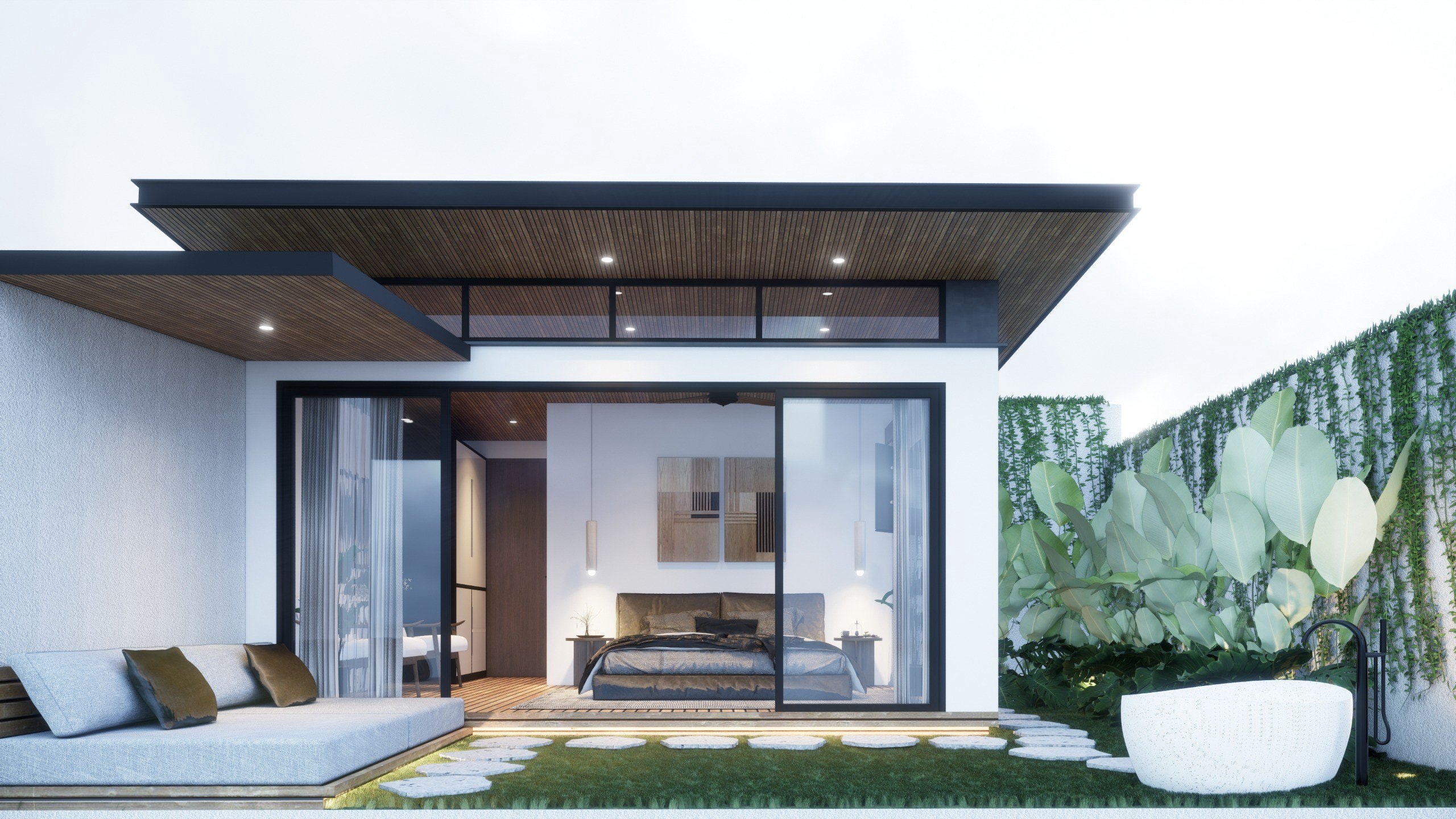 Sun Rise Harmony Villas real estate project in Tegallalang, Ubud, Bali — 8