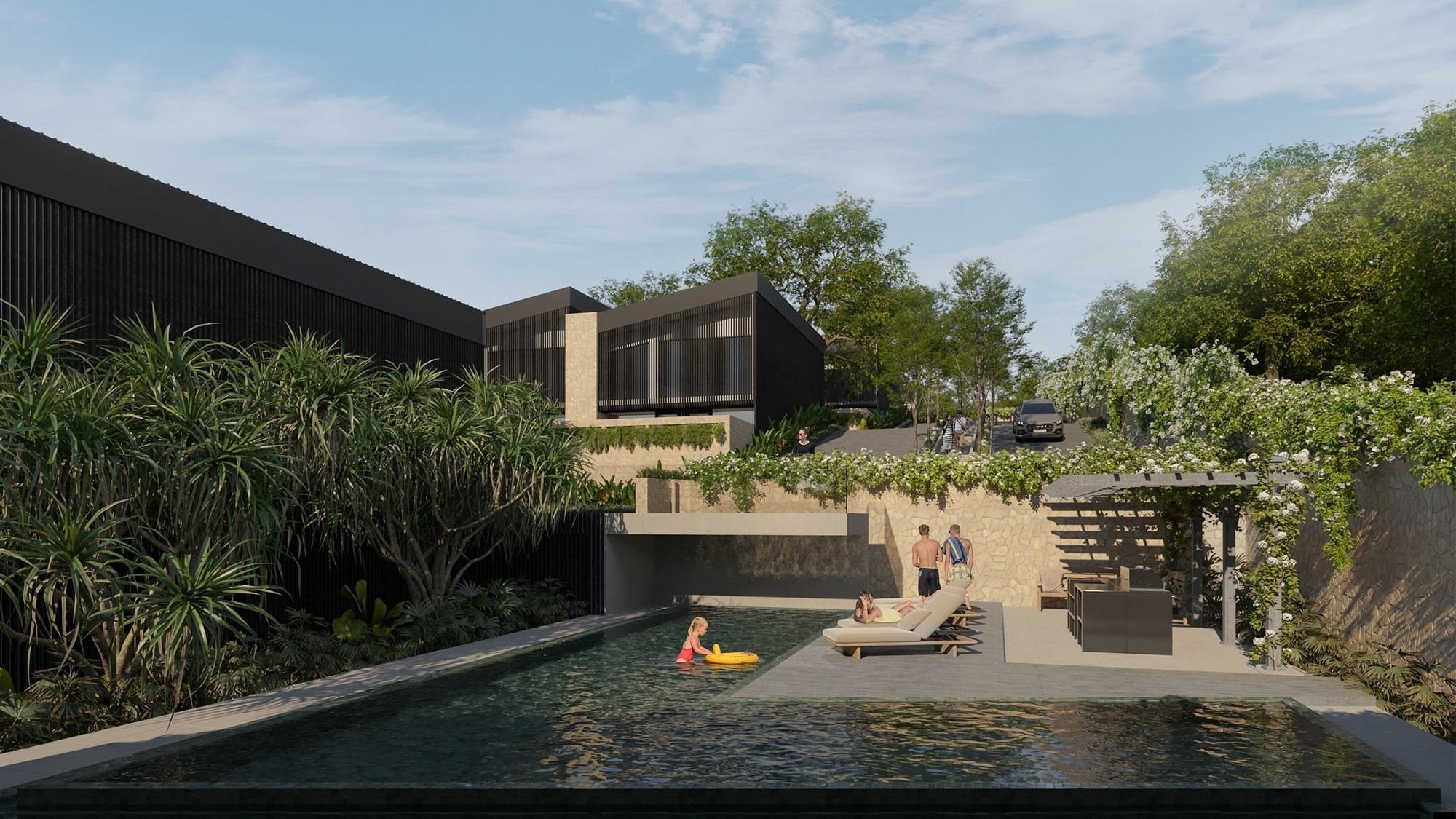 Lyvin Gardens real estate project in Нианг-Нианг, Улувату, Бали