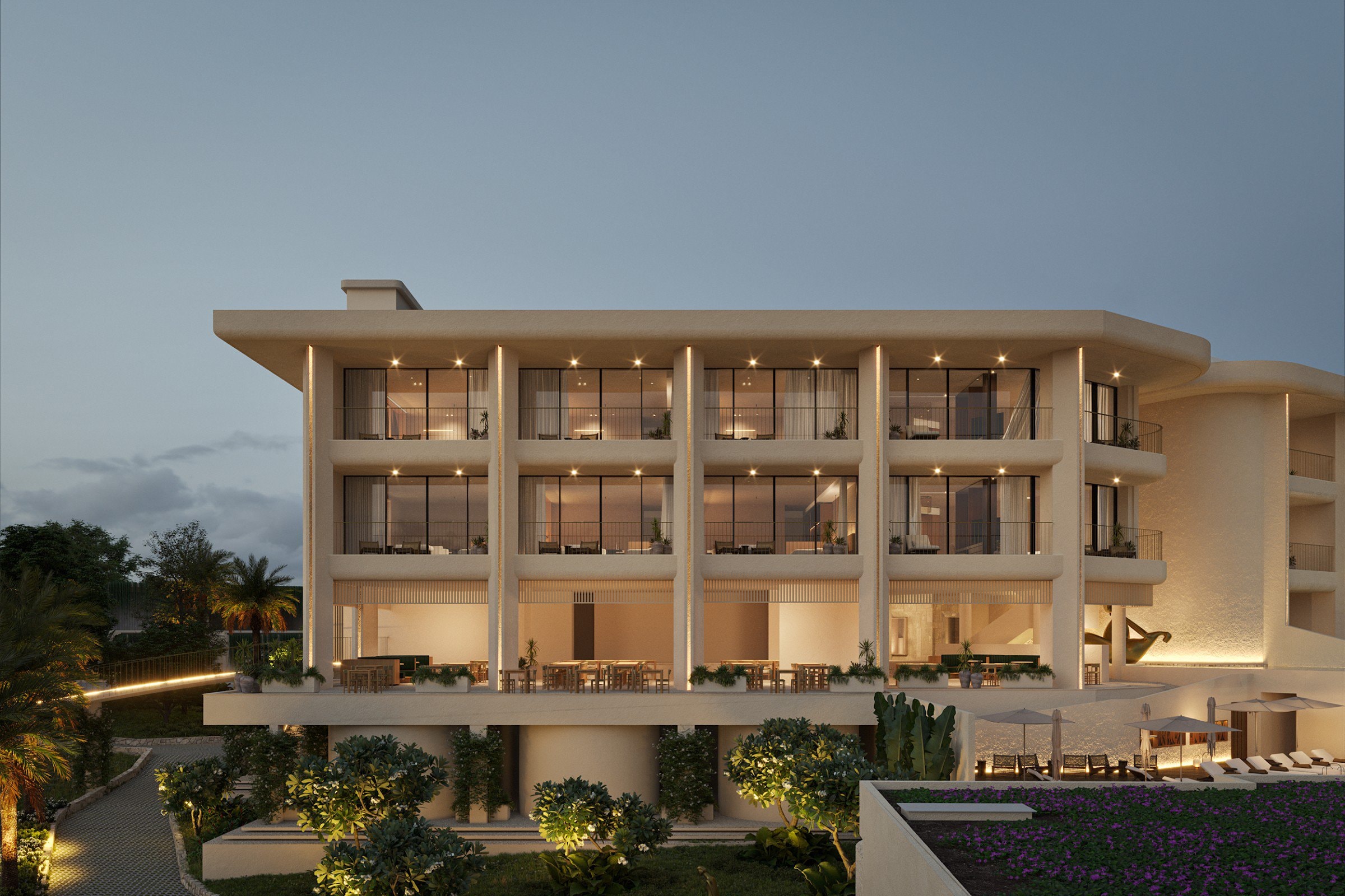 Lyvin Melasti Apartments real estate project in Меласти, Букит, Бали