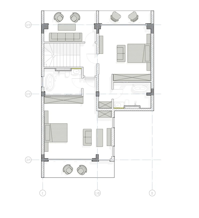 MINORI type F floor 3 plan
