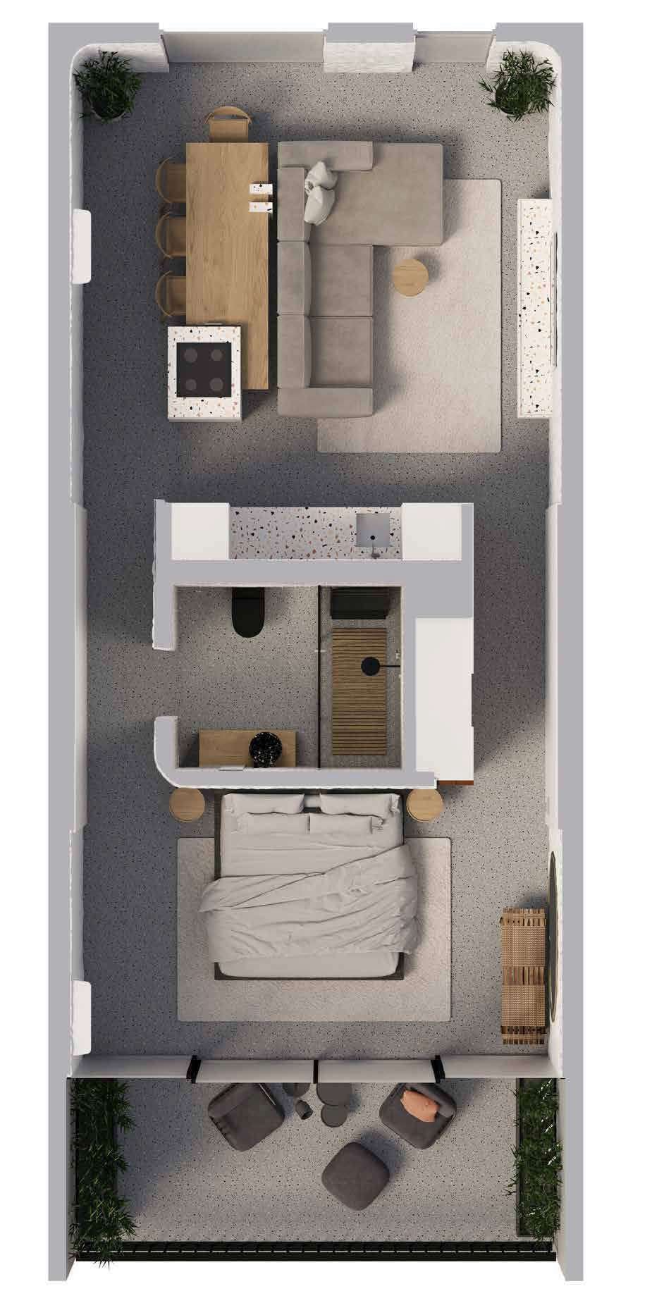 PREDMET.CEMAGI M1 Ocean View floor 1 plan