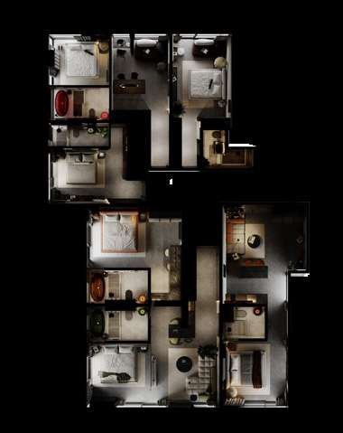 PREDMET.CEMAGI S+ Unit 6 floor 1 plan