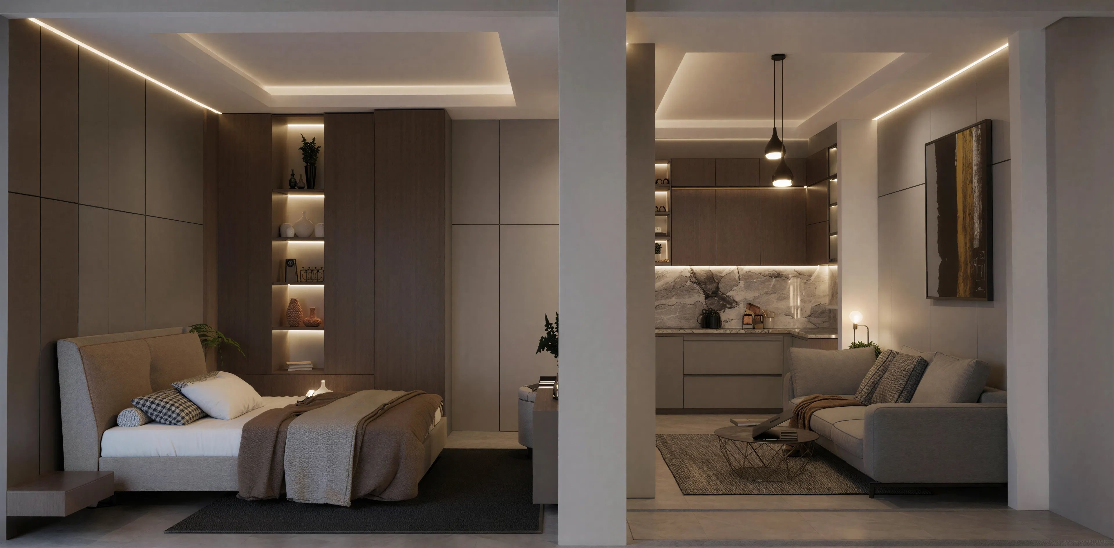 Kerobokan Residence Апартаменты с 1 спальней · тип 03 · 30 м²: изображение 2