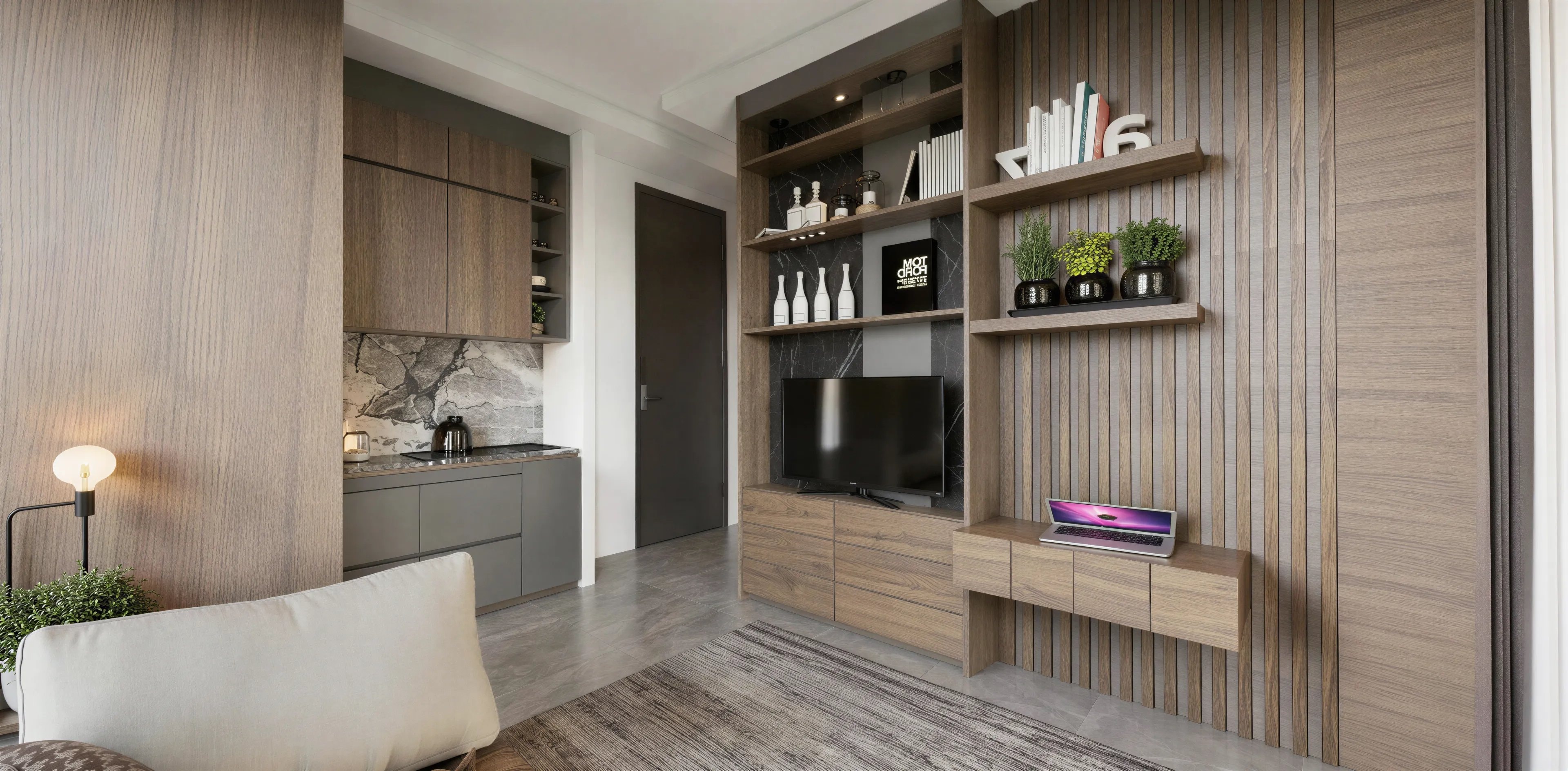 Kerobokan Residence Апартаменты с 1 спальней · тип 05 · 33 м²: изображение 3