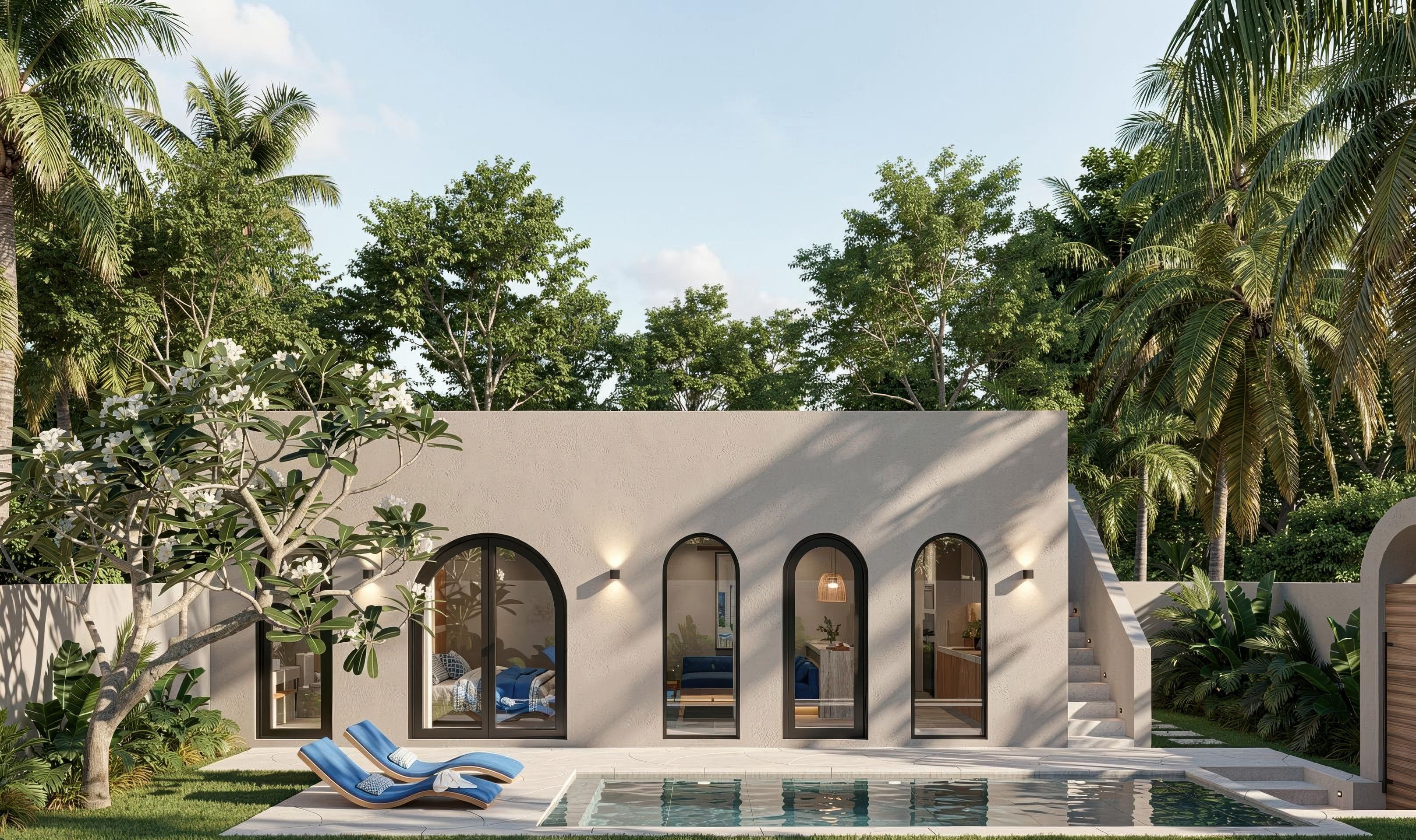 EDEM II 1 BR Villa floor 1 plan