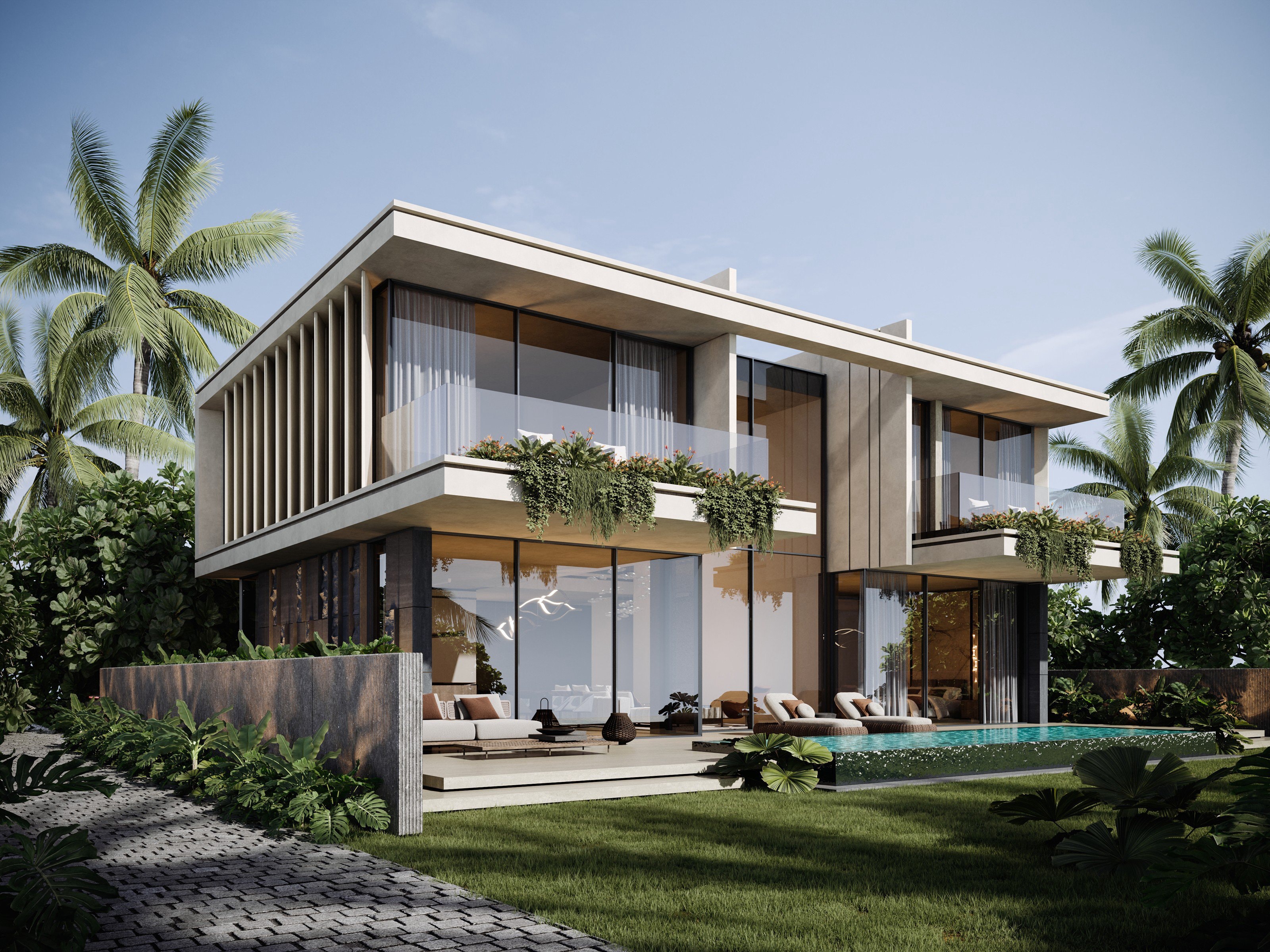 OceaniQ Resort Nusa Dua Вилла с 4 спальнями Habitat: изображение 2