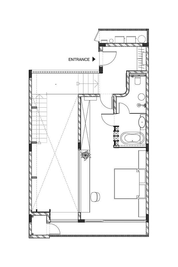 Lyvin Gardens Вилла типа A · 2 спальни: план этажа 2