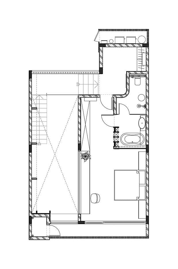 Lyvin Gardens Вилла типа C · 2 спальни: план этажа 2
