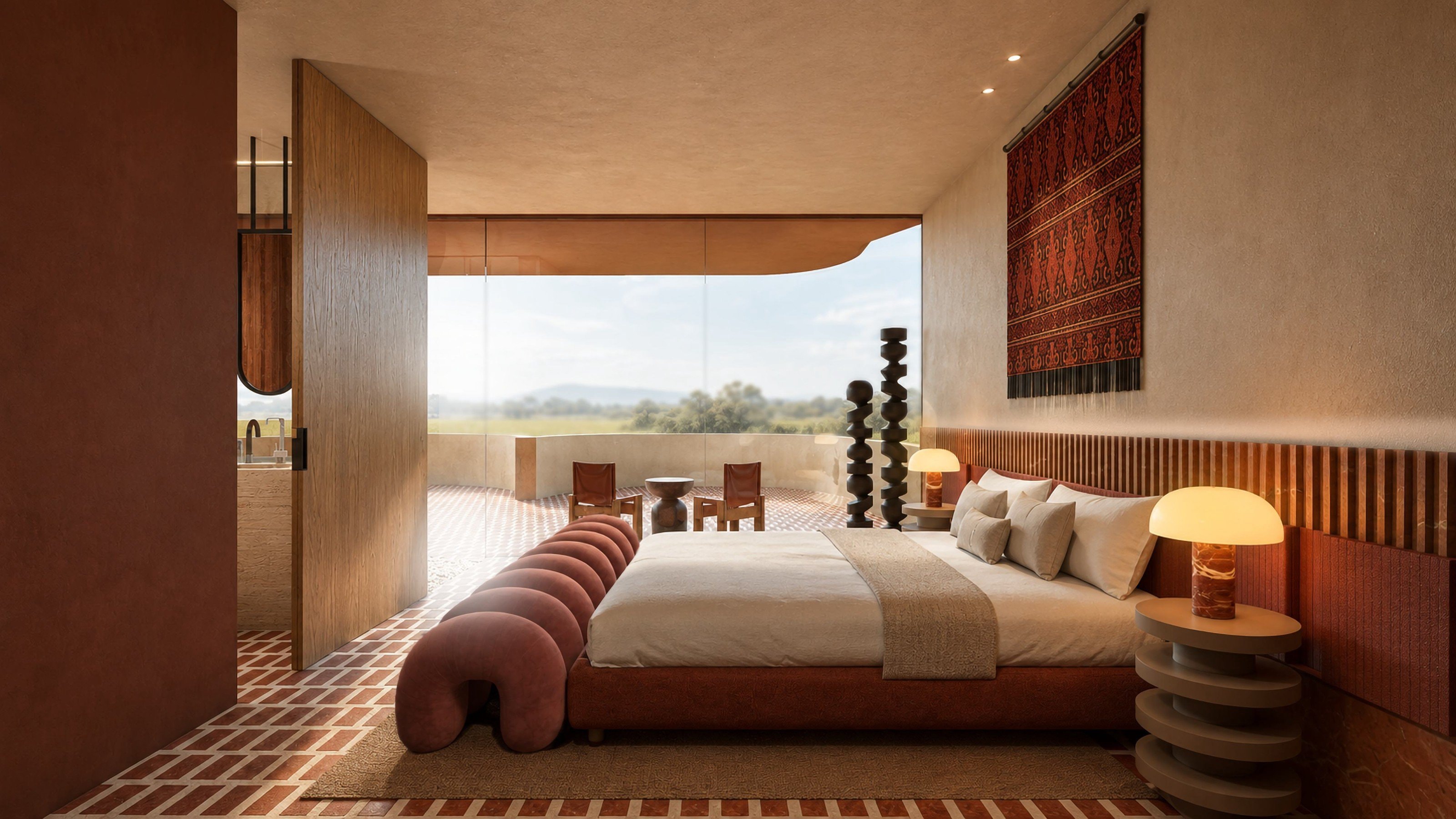 Lyvin Bingin Resort C-North · large studio, panoramic ocean view gallery image 1