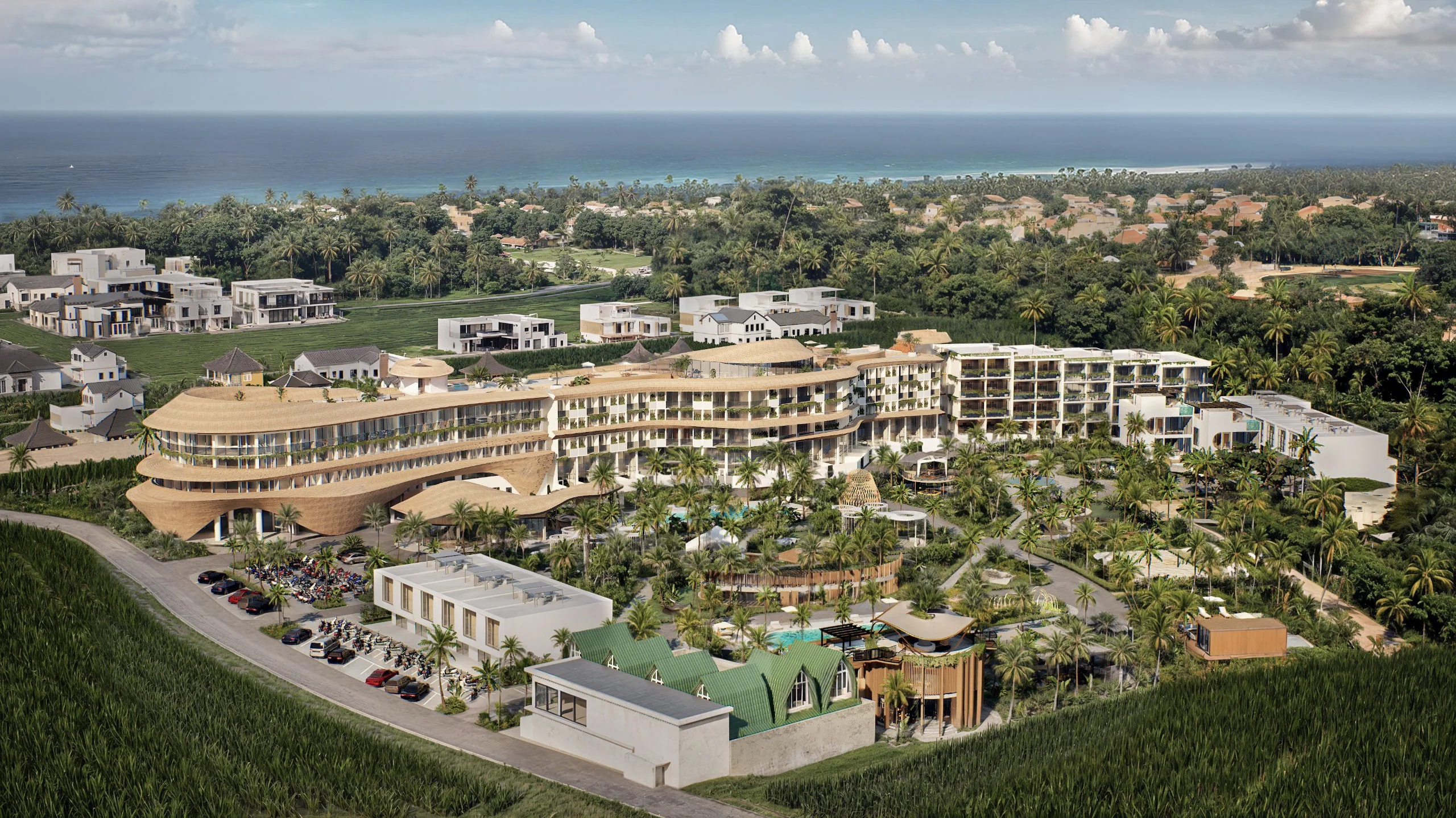 Elysium Eco City real estate project in Pererenan, Bali