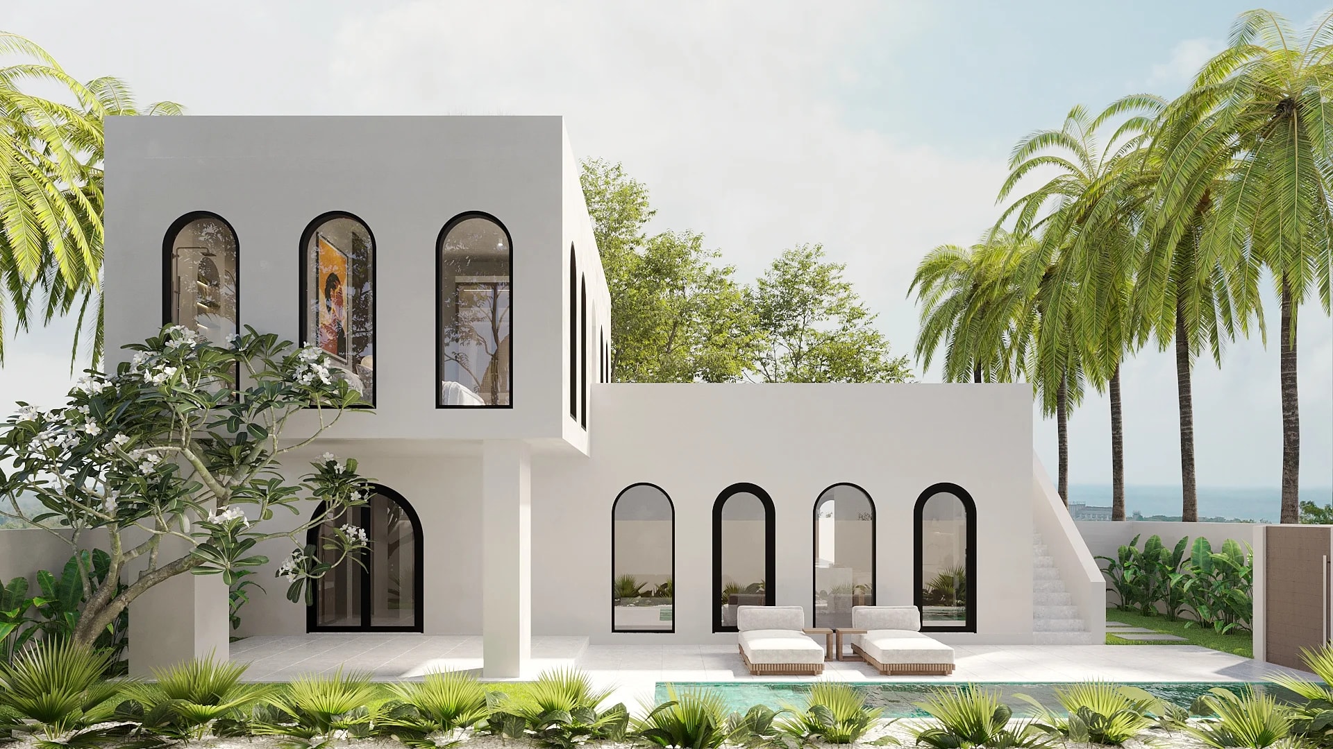 EDEM II 3 BR Villa floor 1 plan