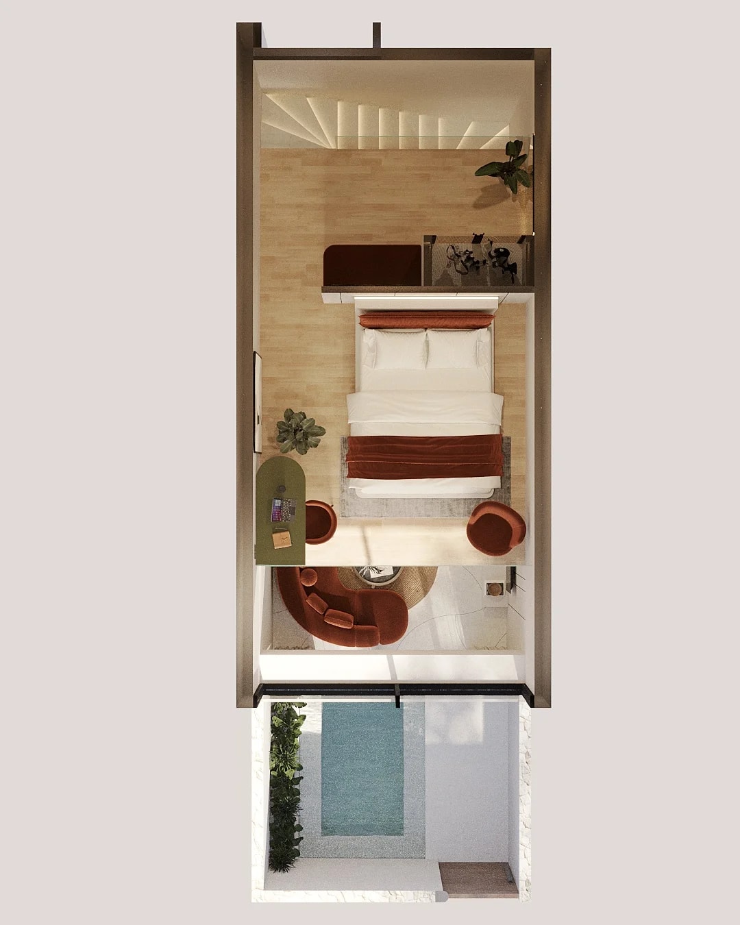 Elysium Eco City 50 m2 (type A1) floor 2 plan