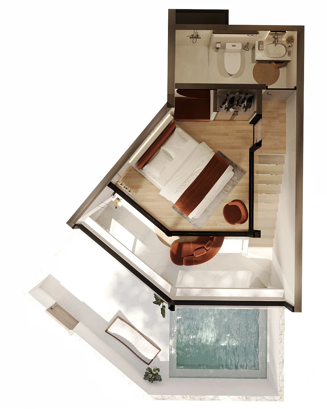 Elysium Eco city 75 m2 (type A6.1): план этажа 2