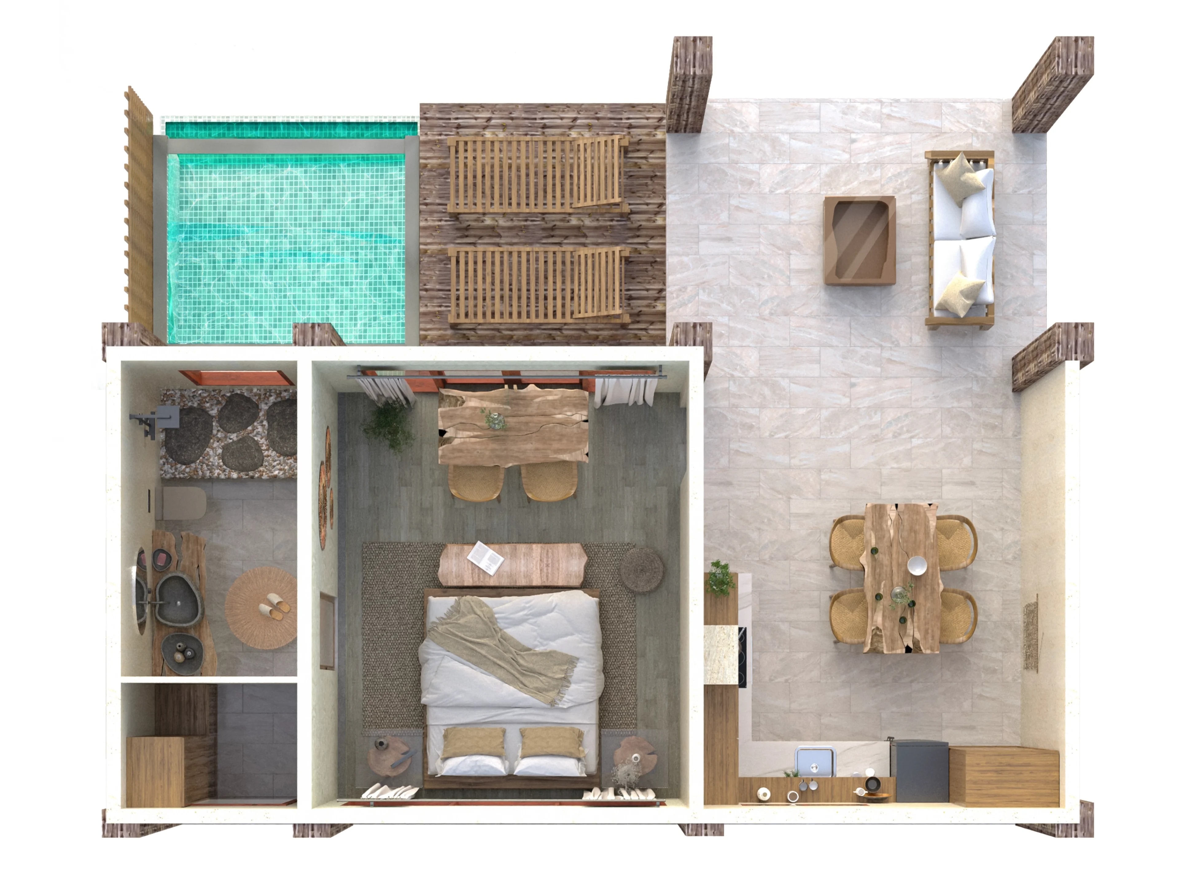 ElForest villas 1 bedroom villa gallery image 4