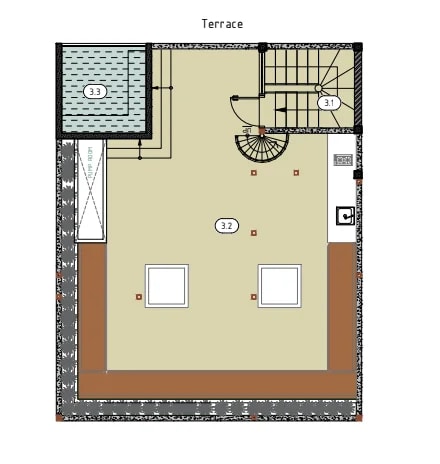 Elysium Eco city Villas Руф топ: изображение 1