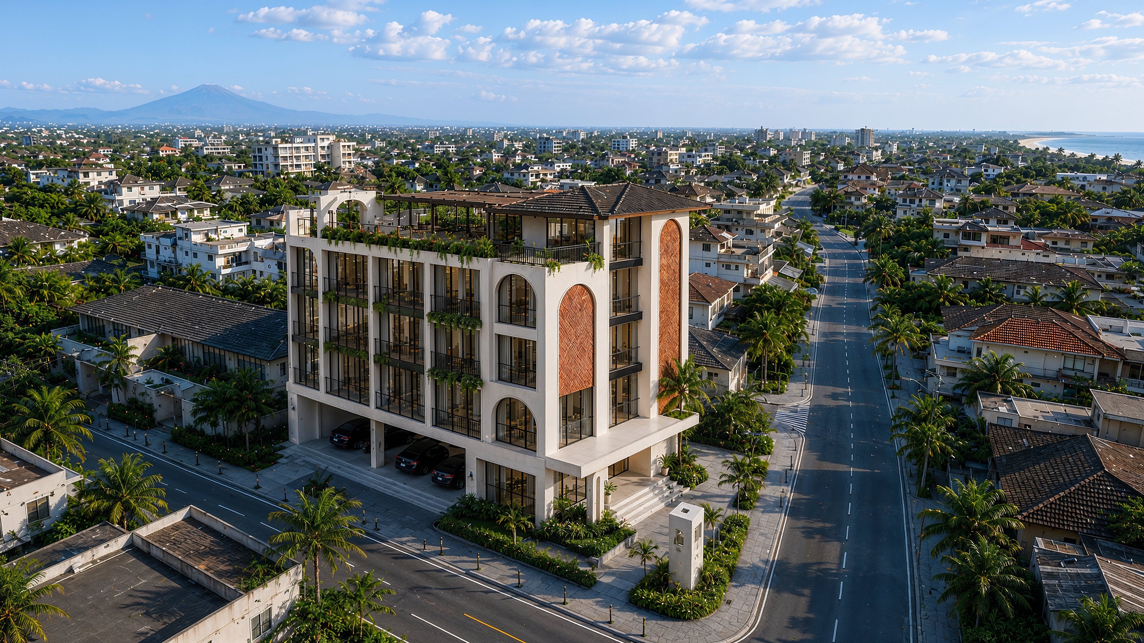 Kerobokan Residence real estate project in Batu Belig, Kerobokan, Bali