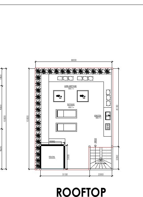 Aquamarine III Вилла с 3 спальнями · 271,25 м²: план этажа 3