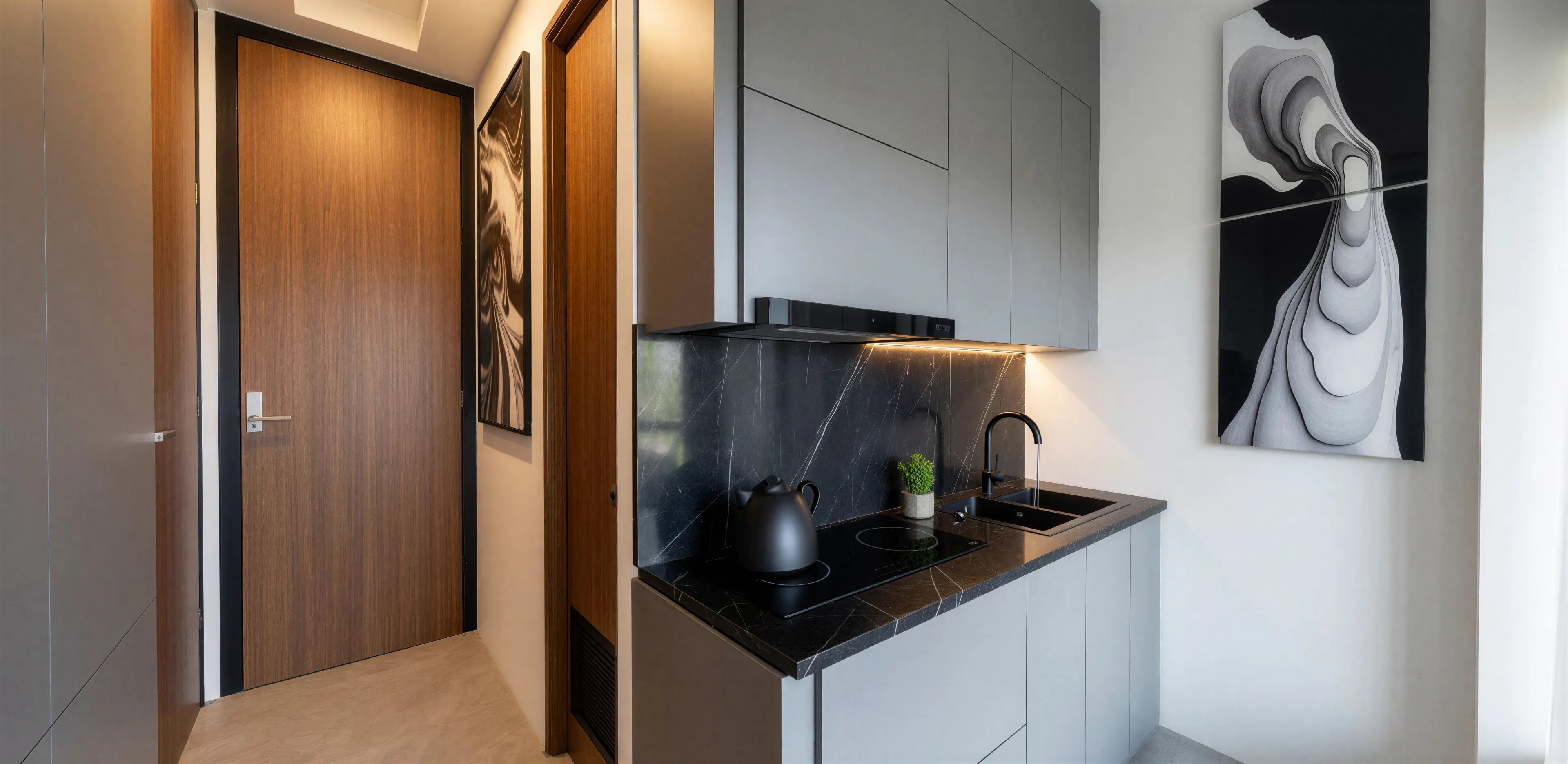 Kerobokan Residence Апартаменты-студия · тип 04 · 23 м²: изображение 2