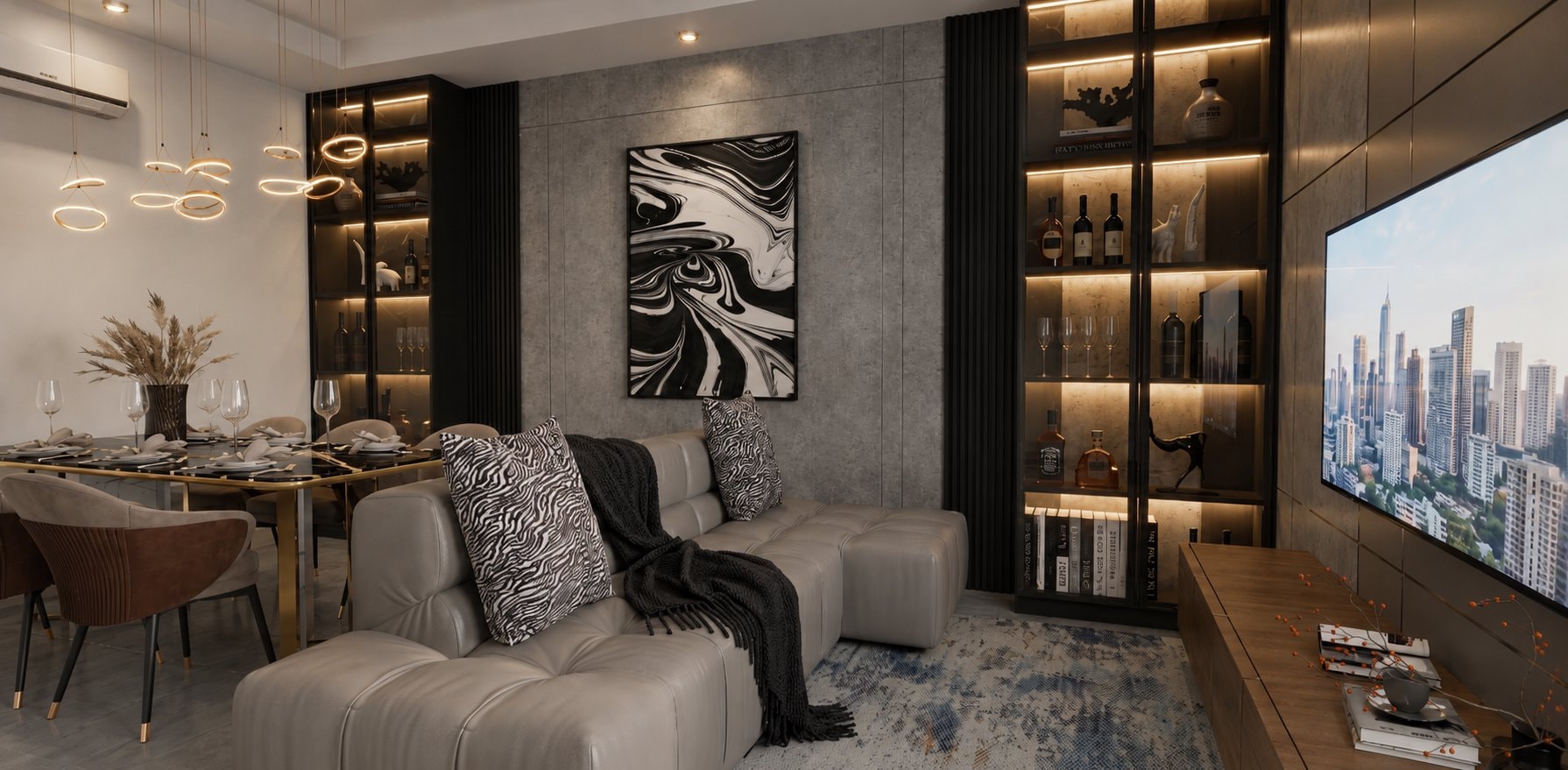 Kerobokan Residence Вилла 3 · 2 спальни · общая площадь 136 м²: изображение 2