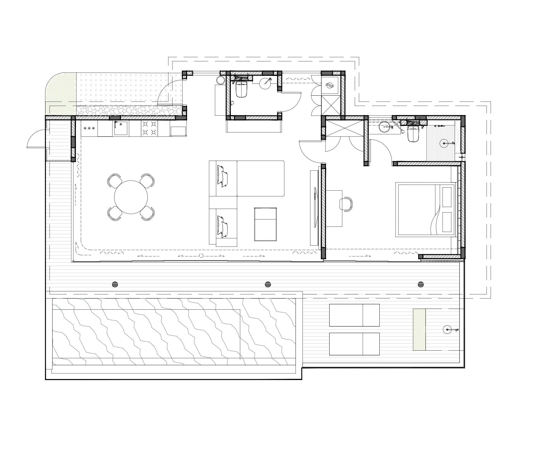 Lyvin Melasti Villas New villa A7–A9 · 1 bedroom floor 1 plan
