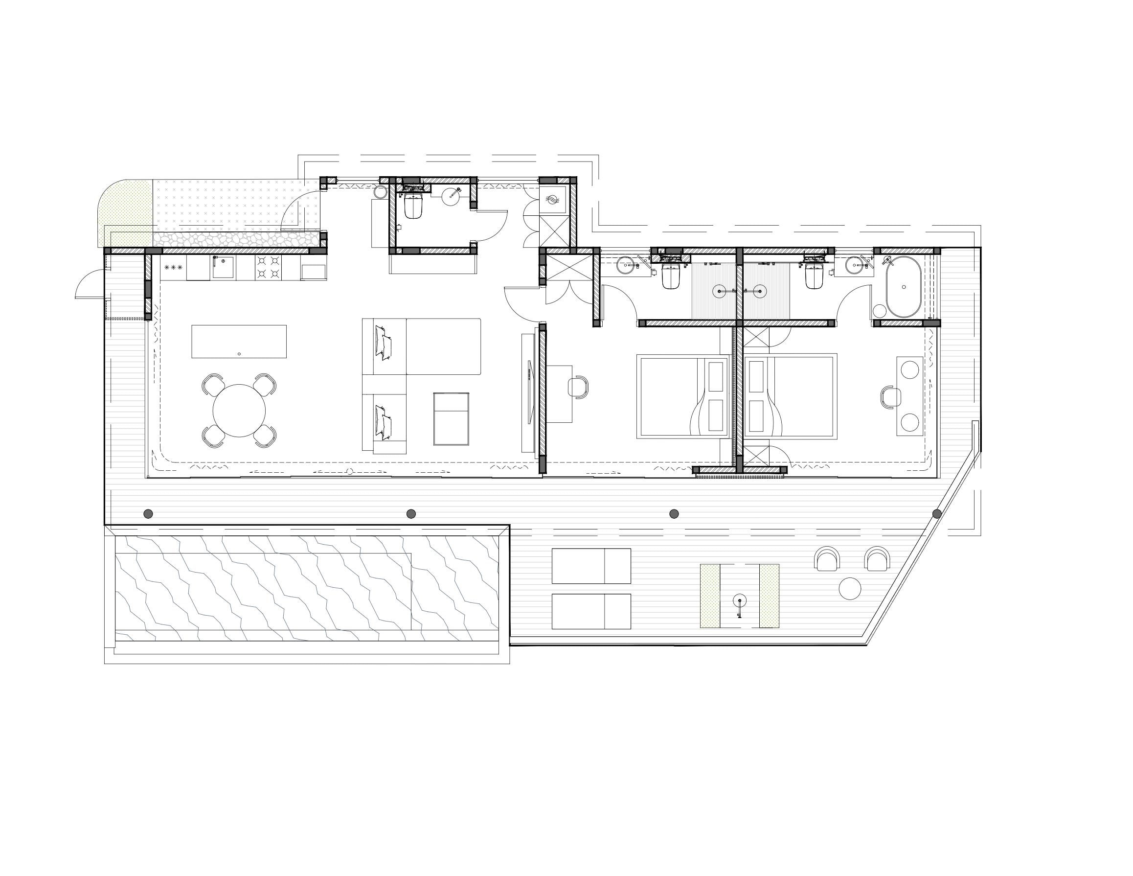 Lyvin Melasti Villas New villa A10 · 2 bedrooms floor 1 plan