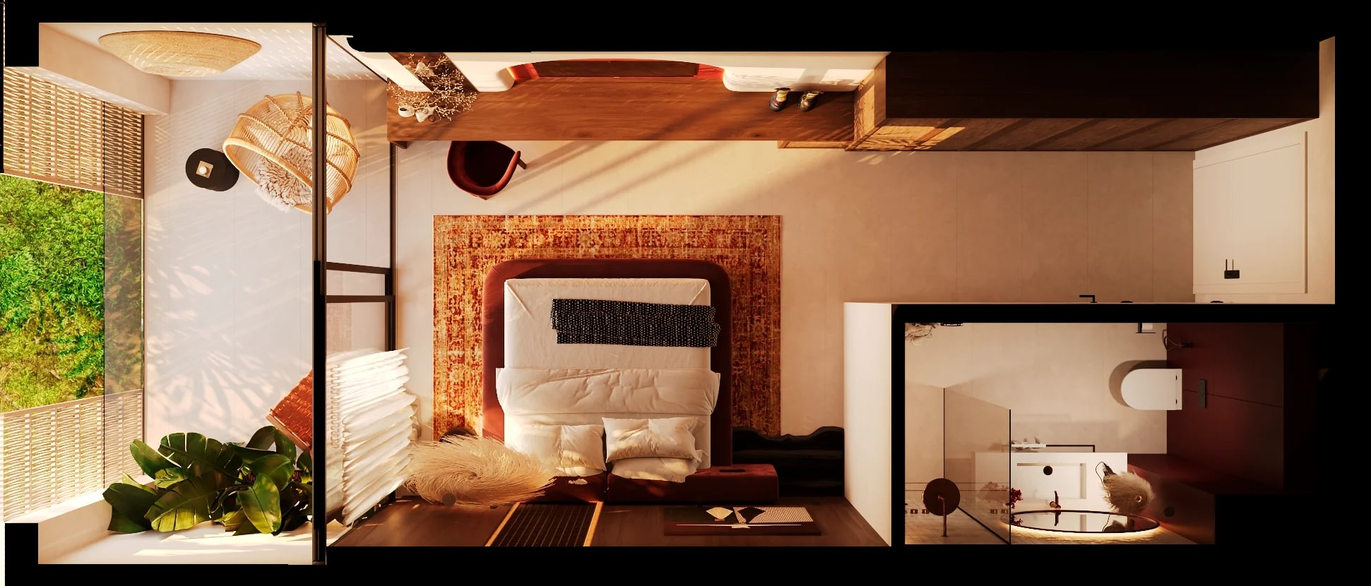 Ramada Nusa Dua by Wyndham Type 2 Solara floor 1 plan