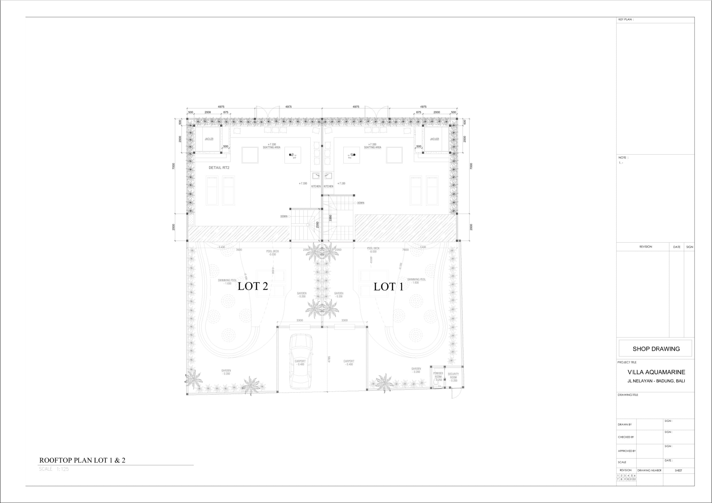 Aquamarine I Вилла с 2 спальнями · 250 м²: план этажа 3